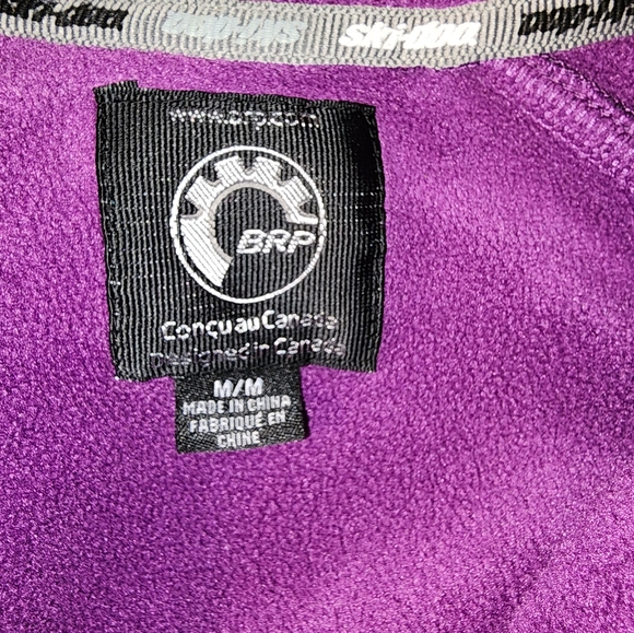 💥Sale💥BRP Ski-doo Zip Up Sweater Jacket - Picture 3 of 4